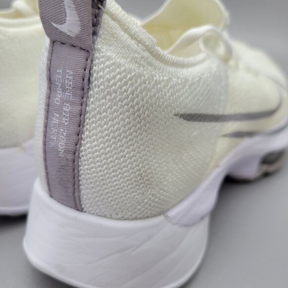 Nike Wmns Air Zoom Tempo NEXT% Flyknit White Atmosphere Grey CI9924-101 Sz 7 - Picture 13 of 16